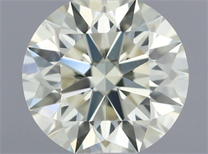 Picture of Natural Diamond 0.52 Carats, Round with Excellent Cut, K Color, VS1 Clarity and Certified by GIA