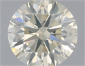 Diamante Natural 0.74 quilates, Redondo , Color N, claridad I1 y certificado IGI