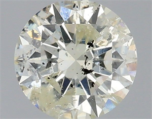 Picture of Natural Diamond 0.80 Carats, Round with Very Good Cut, I Color, I1 Clarity and Certified by IGI