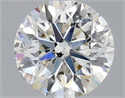 Diamante Natural 0.71 quilates, Redondo , Color J, claridad I1 y certificado GIA