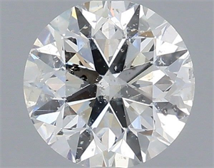 Foto Diamante Natural 0.72 quilates, Redondo , Color H, claridad I1 y certificado IGI de