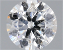 Natural Diamond 0.70 Carats, Round with Very Good Cut, G Color, I1 Clarity and Certified by IGI