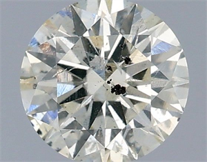 Foto Diamante Natural 0.73 quilates, Redondo , Color J, claridad I1 y certificado IGI de