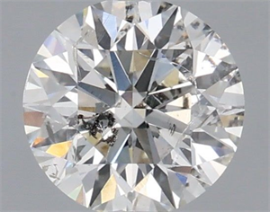 Picture of Natural Diamond 0.70 Carats, Round with Excellent Cut, H Color, I1 Clarity and Certified by IGI