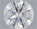 Natural Diamond 0.71 Carats, Round with Excellent Cut, H Color, I1 Clarity and Certified by IGI