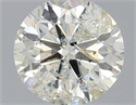Diamante Natural 0.71 quilates, Redondo , Color J, claridad I1 y certificado IGI