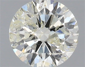 Picture of Natural Diamond 0.80 Carats, Round with Excellent Cut, M Color, I1 Clarity and Certified by IGI
