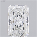 Natural Diamond 1.01 Carats, Radiant with  Cut, G Color, SI1 Clarity and Certified by GIA