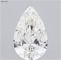 Diamante Natural 2.02 quilates, De pera , Color I, claridad IF y certificado GIA