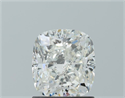 Diamante Natural 1.51 quilates, Del cojín , Color H, claridad SI2 y certificado HRD