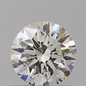 Picture of Natural Diamond 0.50 Carats, Round with Very Good Cut, G Color, VVS1 Clarity and Certified by IGI
