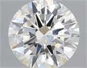 Natural Diamond 0.40 Carats, Round with Excellent Cut, H Color, SI2 Clarity and Certified by IGI