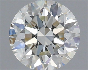 Picture of Natural Diamond 0.70 Carats, Round with Excellent Cut, H Color, VS1 Clarity and Certified by IGI