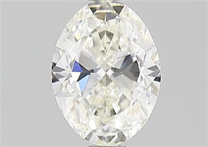 Picture of Natural Diamond 0.90 Carats, Oval with  Cut, I Color, VS1 Clarity and Certified by GIA