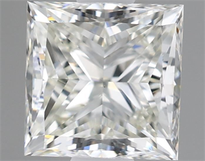 Picture of Natural Diamond 1.20 Carats, Princess with  Cut, I Color, VVS2 Clarity and Certified by IGI