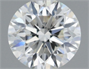 Diamante Natural 0.56 quilates, Redondo , Color I, claridad IF y certificado GIA