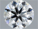 Diamante Natural 0.70 quilates, Redondo , Color F, claridad IF y certificado IGI