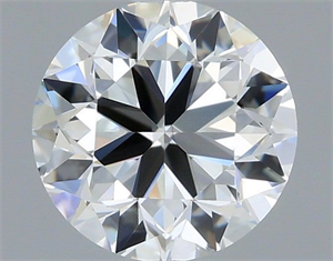 Foto Diamante Natural 0.70 quilates, Redondo , Color F, claridad IF y certificado IGI de