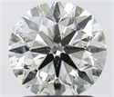 Diamante Natural 1.80 quilates, Redondo , Color K, claridad SI2 y certificado IGI