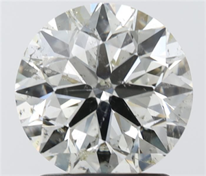 Foto Diamante Natural 1.80 quilates, Redondo , Color K, claridad SI2 y certificado IGI de