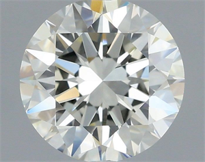Picture of Natural Diamond 1.00 Carats, Round with Excellent Cut, J Color, VVS1 Clarity and Certified by IGI