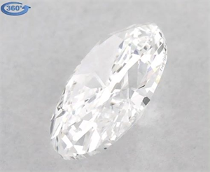 Foto Diamante Natural 0.41 quilates, Ovalado , Color D, claridad VVS1 y certificado GIA de
