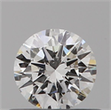 Natural Diamond 0.40 Carats, Round with Excellent Cut, E Color, VVS1 Clarity and Certified by GIA