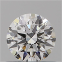 Natural Diamond 0.51 Carats, Round with Excellent Cut, E Color, SI1 Clarity and Certified by GIA