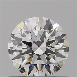 Picture of Natural Diamond 0.51 Carats, Round with Excellent Cut, E Color, SI1 Clarity and Certified by GIA