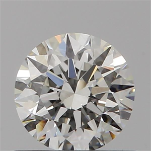Foto Diamante Natural 0.53 quilates, Redondo , Color H, claridad VS2 y certificado GIA de