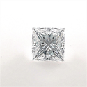 Natural Diamond 1.02 Carats, Princess with  Cut, D Color, VS1 Clarity and Certified by GIA