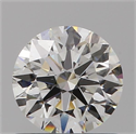 Natural Diamond 0.70 Carats, Round with Excellent Cut, G Color, SI2 Clarity and Certified by GIA