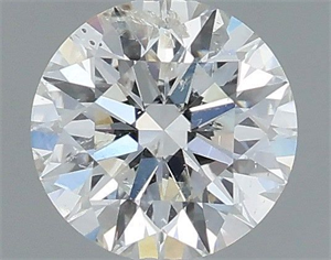 Picture of Natural Diamond 0.46 Carats, Round with Excellent Cut, G Color, SI2 Clarity and Certified by IGI