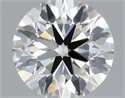 Diamante Natural 0.61 quilates, Redondo , Color H, claridad VS1 y certificado IGI