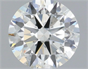Diamante Natural 0.60 quilates, Redondo , Color H, claridad VS2 y certificado IGI