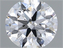 Natural Diamond 0.40 Carats, Round with Excellent Cut, D Color, SI1 Clarity and Certified by IGI