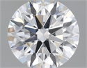 Natural Diamond 0.42 Carats, Round with Excellent Cut, D Color, SI1 Clarity and Certified by IGI