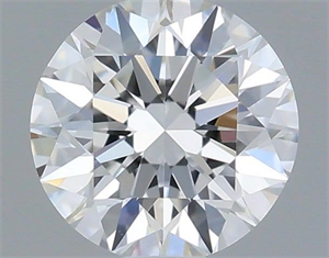 Picture of Natural Diamond 0.40 Carats, Round with Excellent Cut, E Color, VS1 Clarity and Certified by IGI