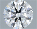 Natural Diamond 0.40 Carats, Round with Excellent Cut, E Color, SI1 Clarity and Certified by IGI