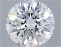 Natural Diamond 0.40 Carats, Round with Excellent Cut, E Color, SI1 Clarity and Certified by IGI