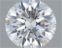 Natural Diamond 0.40 Carats, Round with Excellent Cut, E Color, VS2 Clarity and Certified by IGI