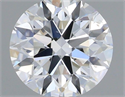 Natural Diamond 0.40 Carats, Round with Excellent Cut, E Color, SI1 Clarity and Certified by IGI
