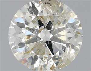 Foto Diamante Natural 0.71 quilates, Redondo , Color J, claridad I1 y certificado IGI de