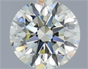 Diamante Natural 2.50 quilates, Redondo , Color L, claridad SI1 y certificado IGI
