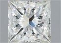 Natural Diamond 1.20 Carats, Princess with  Cut, I Color, VVS1 Clarity and Certified by IGI