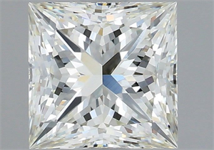 Picture of Natural Diamond 1.20 Carats, Princess with  Cut, I Color, VVS1 Clarity and Certified by IGI