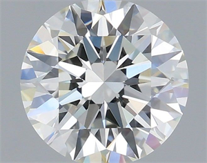 Picture of Natural Diamond 0.93 Carats, Round with Excellent Cut, H Color, VVS1 Clarity and Certified by IGI