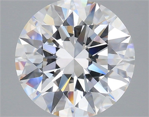 Picture of Natural Diamond 3.25 Carats, Round with Excellent Cut, E Color, VVS2 Clarity and Certified by GIA