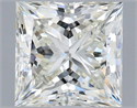 Natural Diamond 1.51 Carats, Princess with  Cut, H Color, VS1 Clarity and Certified by IGI