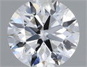 Natural Diamond 0.40 Carats, Round with Excellent Cut, E Color, I1 Clarity and Certified by IGI